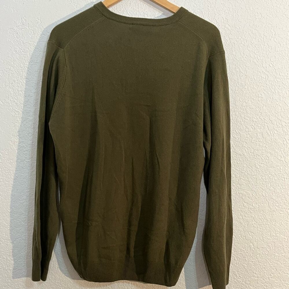 NWT RODD & Gunn Wool & Cashmere v-neck sweater Contemporary Office Minimalist - Picture 3 of 9